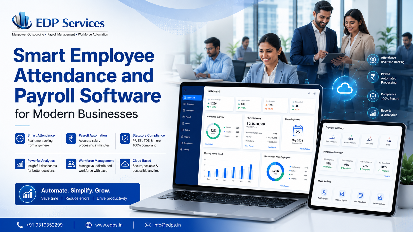 Smart Employee Attendance and Payroll Software for Modern Businesses