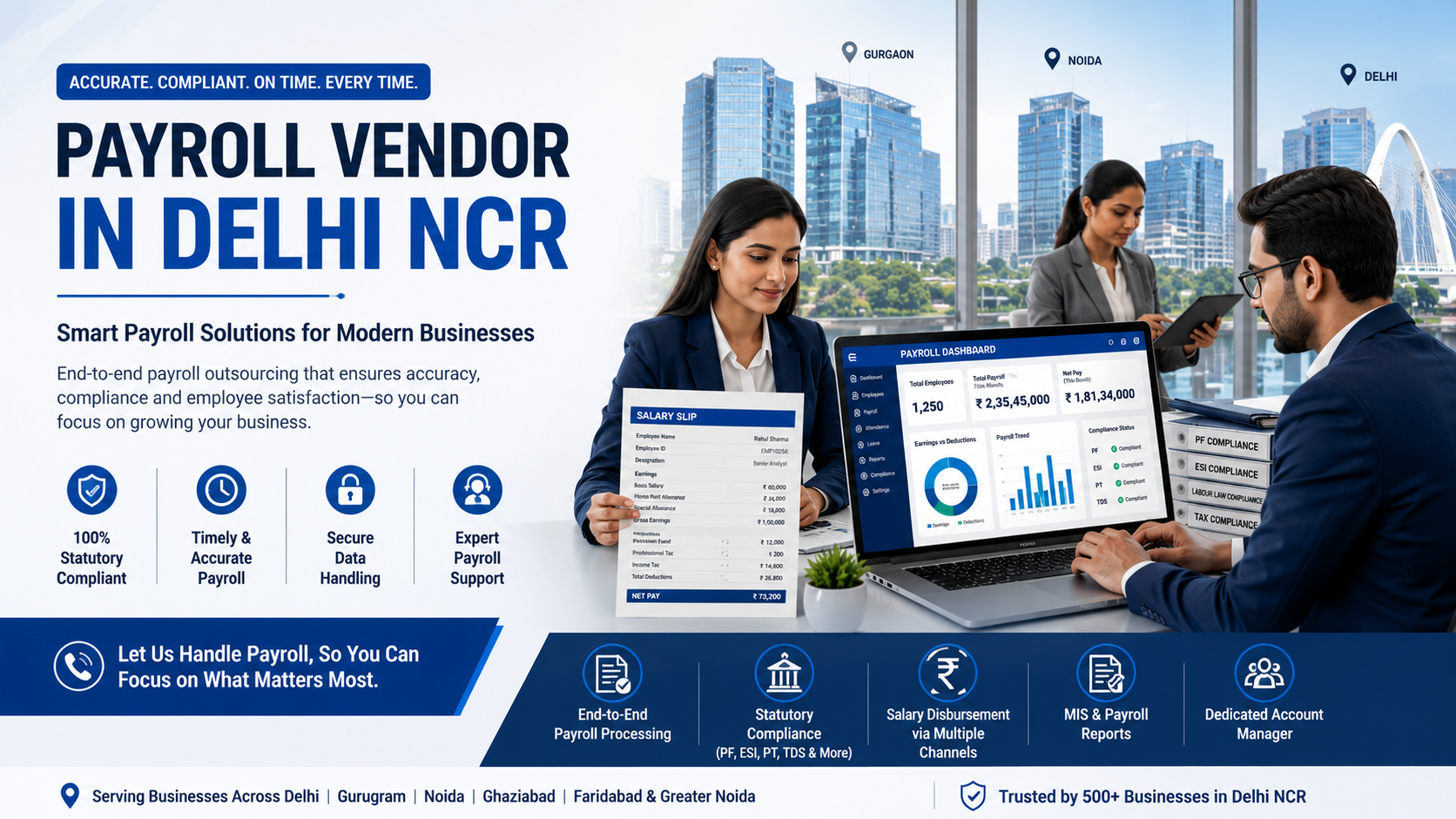 Payroll vendor in Delhi NCR