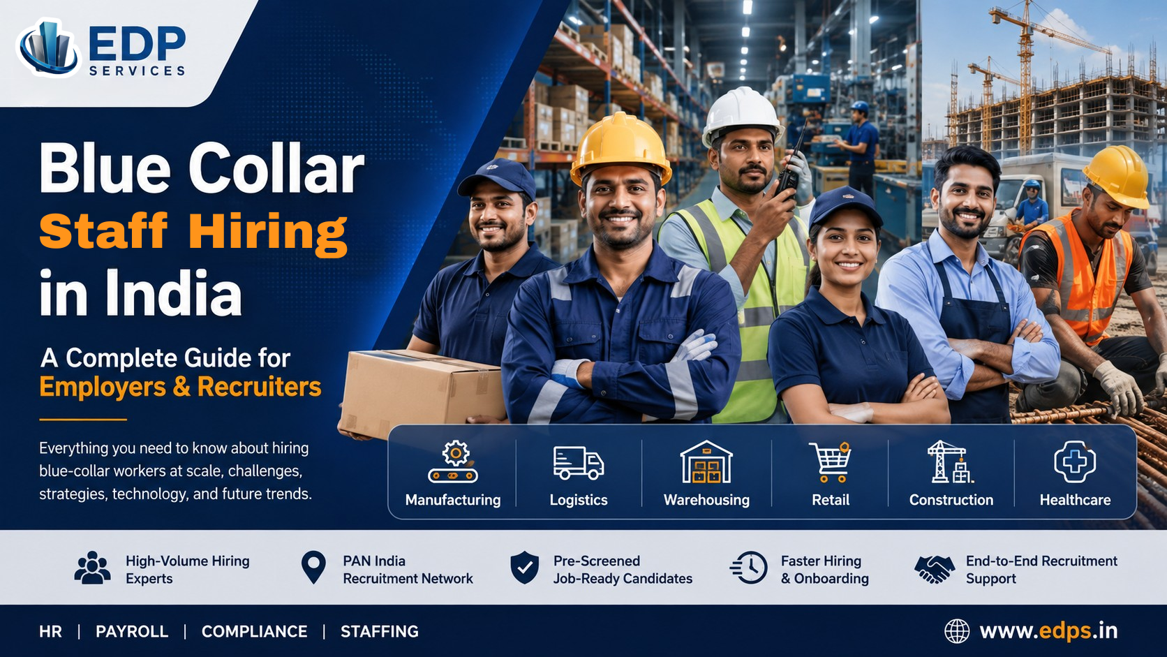 Blue Collar Staff Hiring in India