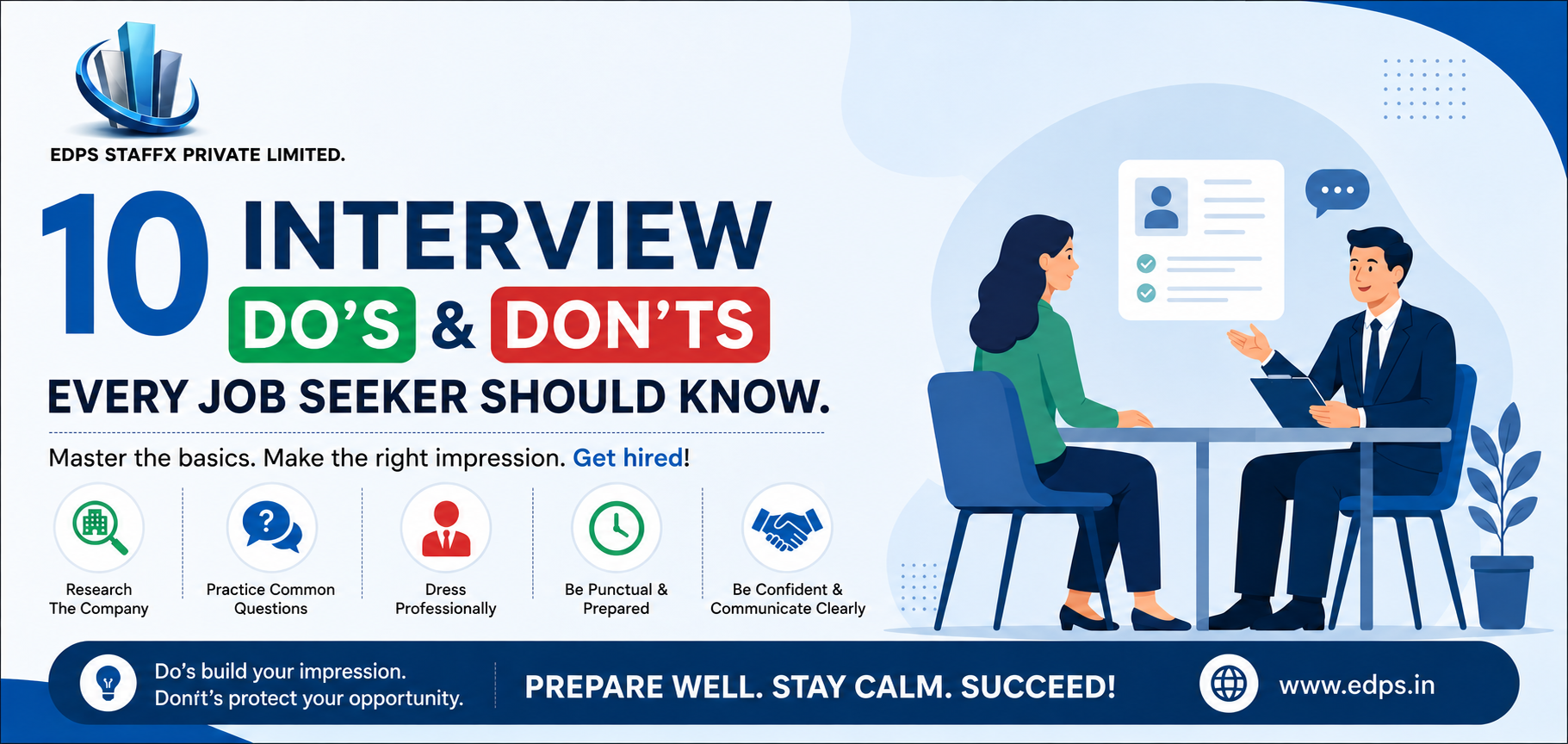 10 Interview Do’s and Don’ts Every Job Seeker Should Know