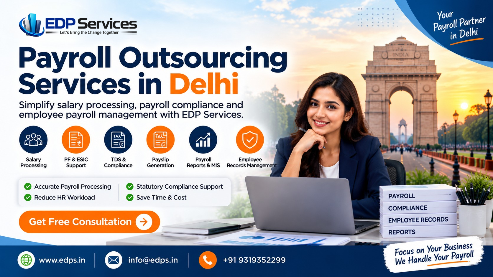 Payroll Outsourcing Services in Delhi