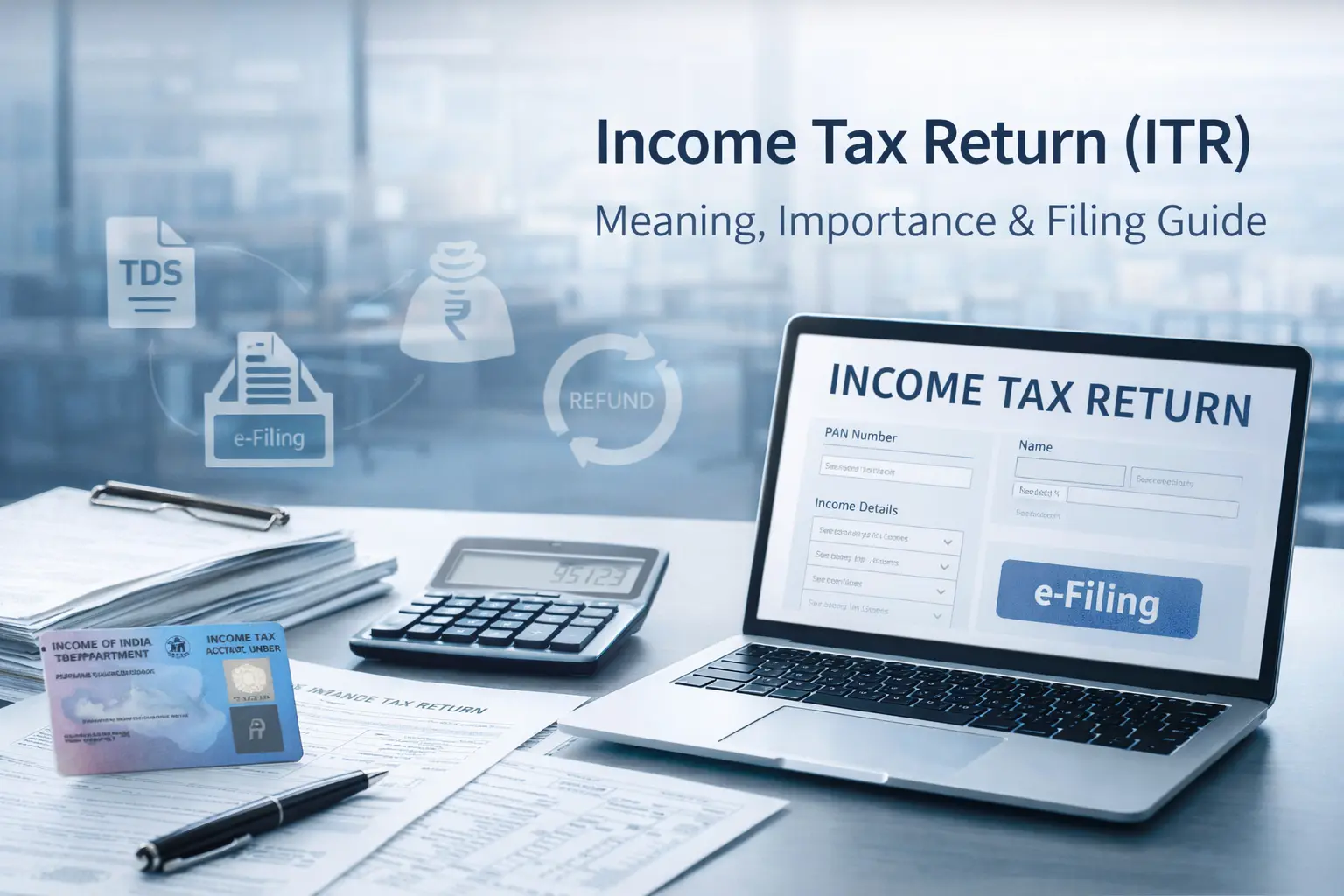 Income Tax Return (ITR) – Meaning, Importance & Filing Guide