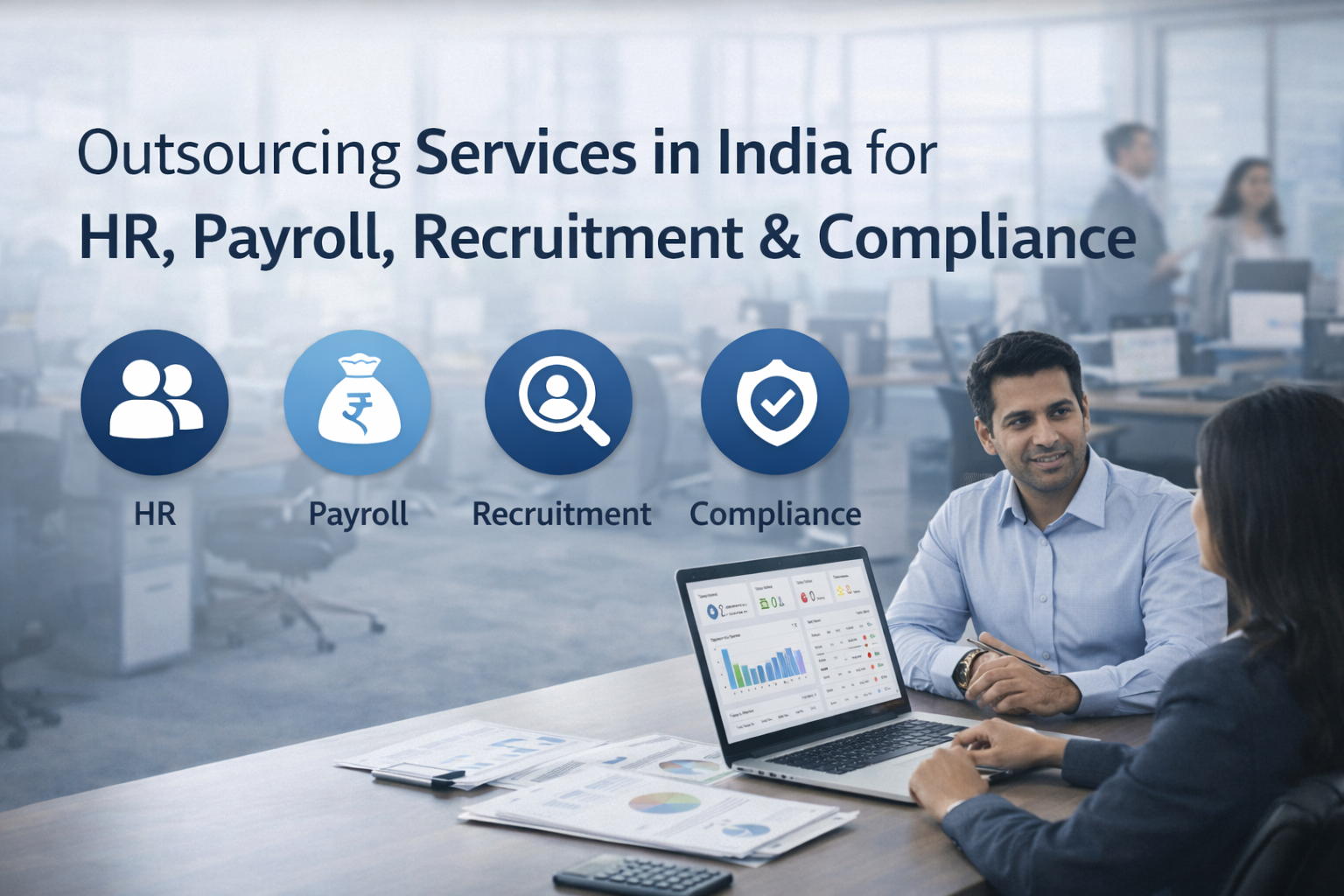 Outsourcing Services in India for HR, Payroll, Recruitment and Compliance Solutions