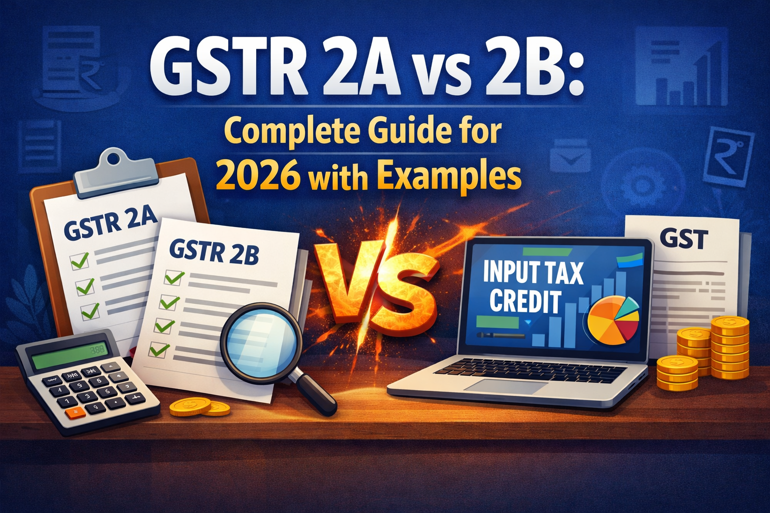 GSTR 2A vs 2B: Complete Guide for 2026 with Examples