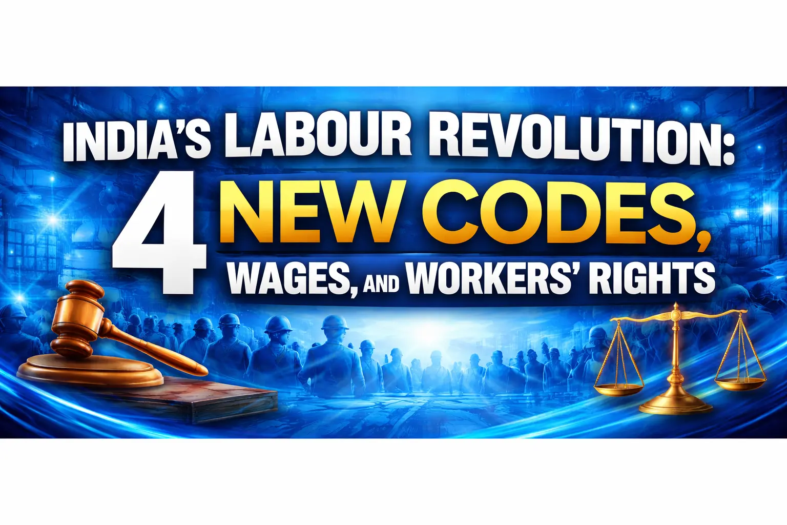 India’s Labour Revolution: How the 4 New Codes Affect Wages and Rights